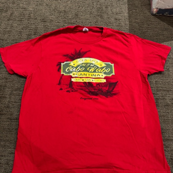 Cabo Wabo Red T-shirt - Picture 2 of 3